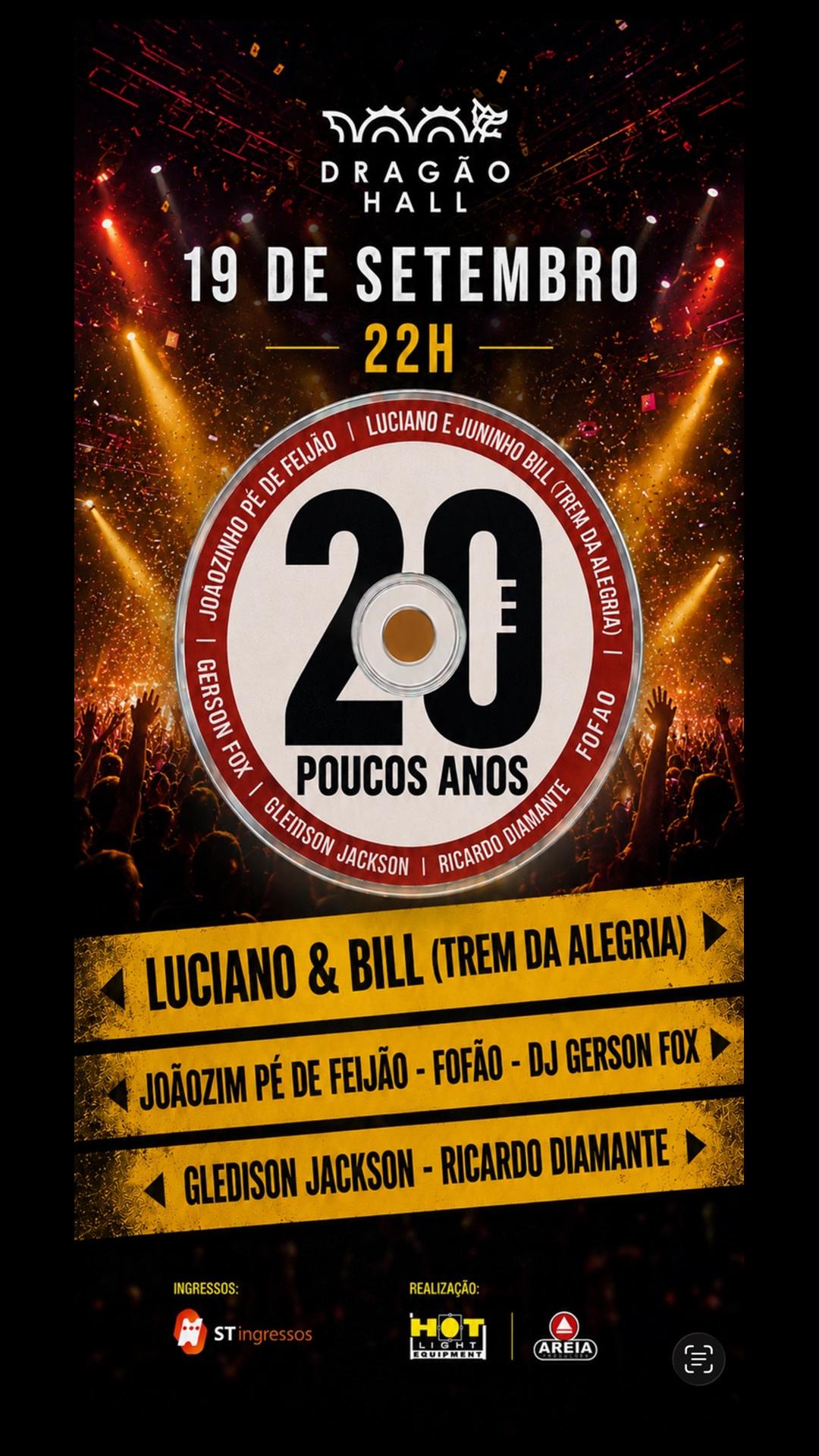 Festa 20 Poucos Anos