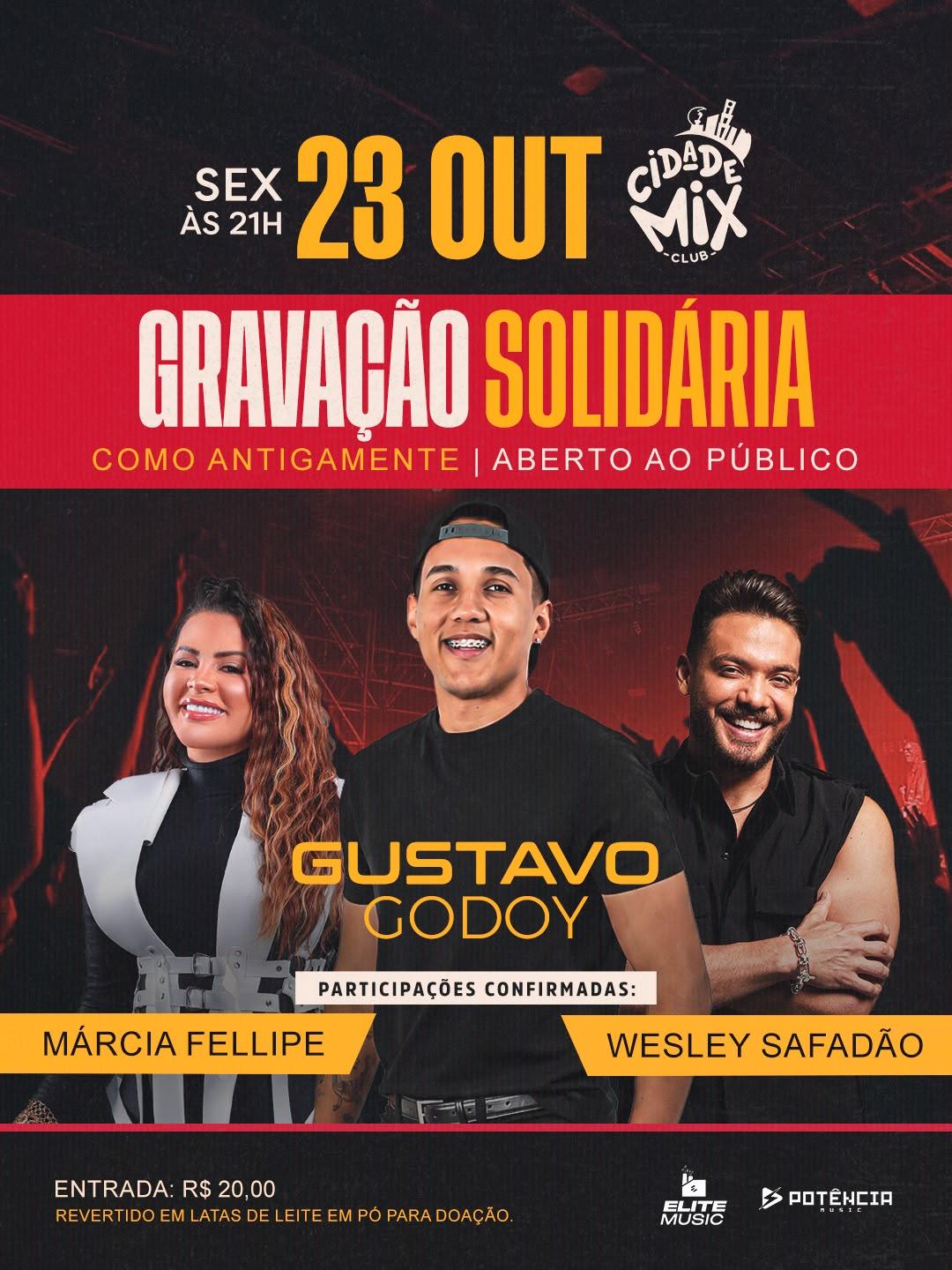 Gravação Solidária - Gustavo Godoy