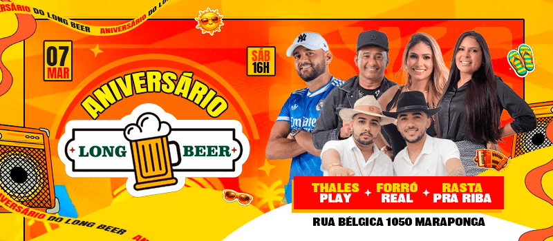 Aniversário Long Beer