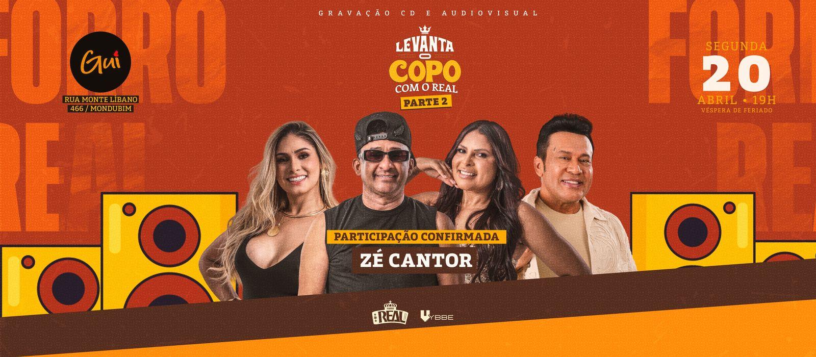 Levanta o copo com real