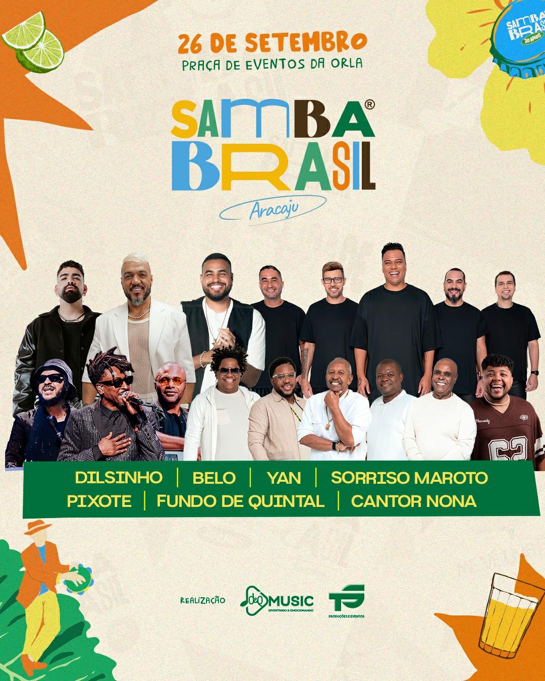 Samba Brasil Aracaju 2026