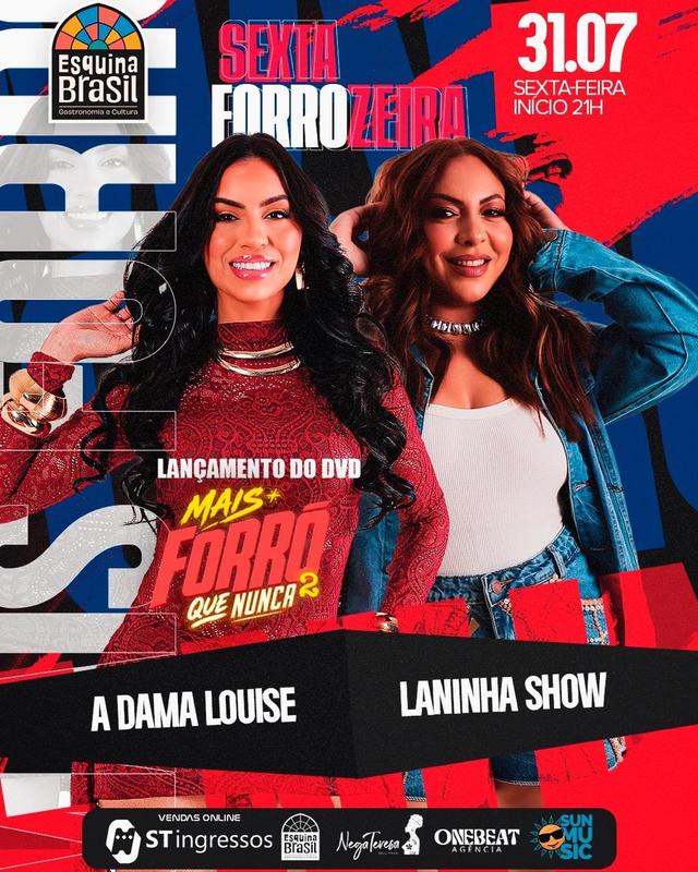 Sexta Forrozeira - 31/07