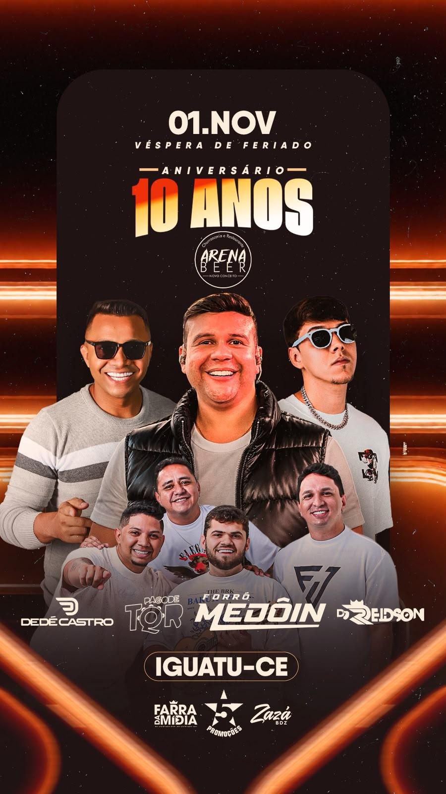 Aniversário Arena Beer  - 10 anos