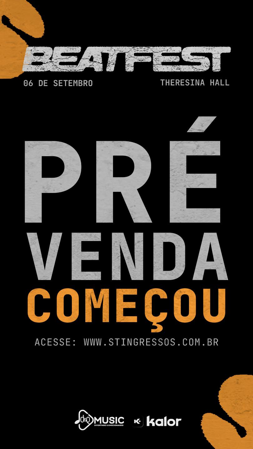 Beatfest 2026 - Teresina PRÉ VENDA