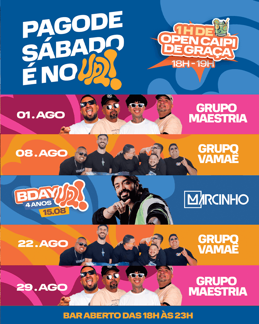 Pagode no UP2! HostelBar!  -